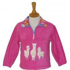 Alpacas childrens fleece jacket