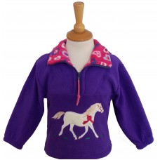 Champion Pony Fleece Jacket purple