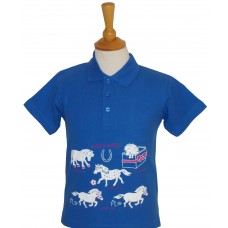 Horse World children's polo shirt