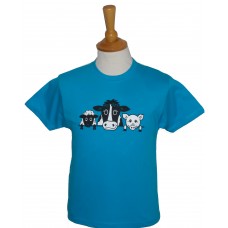 On The Farm children's T-shirt - Blue