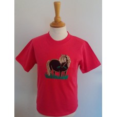 Shetland Pony T-shirt PINK