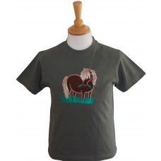 Shetland Pony T-shirt DARK NAVY