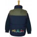 Tractors childrens  Gilet with tweed yoke and trim