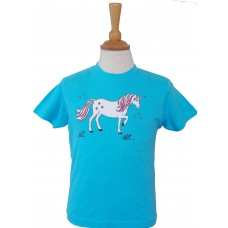 Unicorn Children's T-shirt AZURE