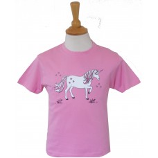 Unicorn Children's T-shirt PINK